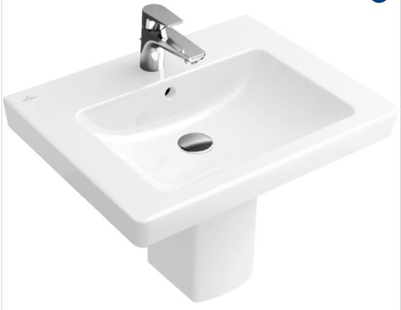 Villeroy & Boch Subway 2 téglalap alakú mosdó