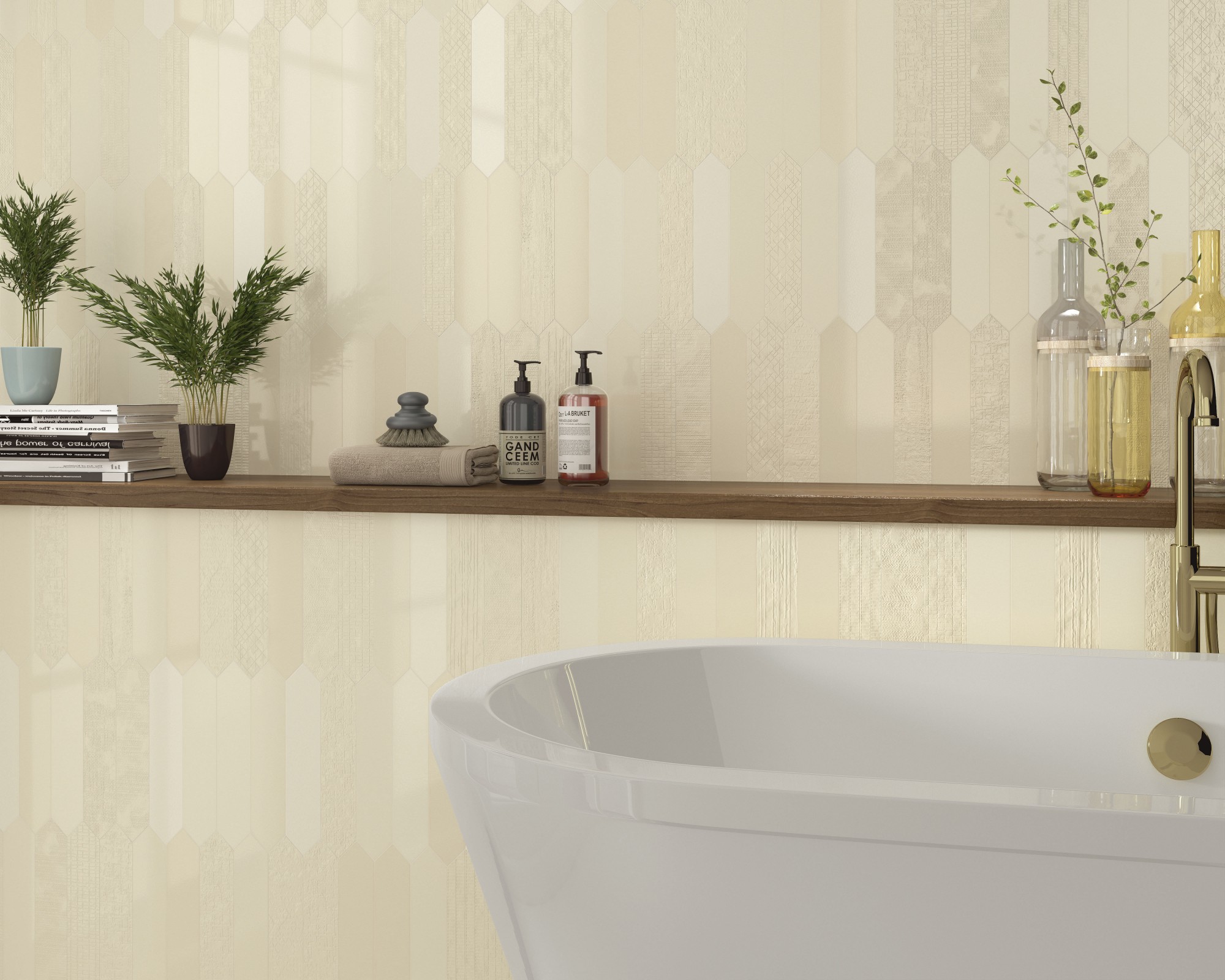 Dune Crackle Decor Marfil Falburkolat