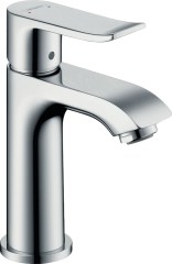 Hansgrohe Metris Egykaros mosdócsaptelep 100 kézmosókhoz, lefolyógarnitúra nélkül 