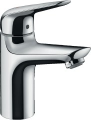Hansgrohe Novus Egykaros mosdócsaptelep 100 CoolStart push-open lefolyó-garnitúrával 