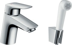 Hansgrohe Logis Egykaros mosdócsaptelep bidette kézizuhannyal és 160 cm zuhanycsővel 