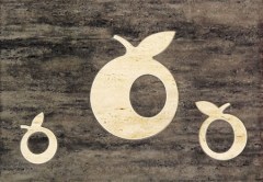 Domino dekorcsempe Domino Toscana braz Apple
