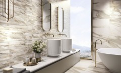 Fanal Calacattag Modern fürdőszoba 