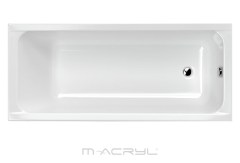 M-Acryl Eco Egyenes kád 170 x 70 cm