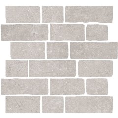 Margres Brick Evoke Light Grey mozaik 30x30 cm