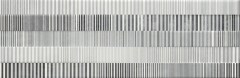 Opoczno Concrete Stripes Inserto Stripes dekorcsempe 29 x 89