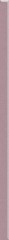 Paradyz Uniwersalna Listwa Lilac dekorcsík 2,3 x 60