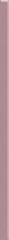 Paradyz Uniwersalna Listwa Lilac dekorcsík 2,3 x 59,5