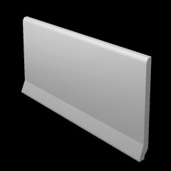 Paradyz Bazo Grys Monokolor Mat lábazati elem 10 x 19,8