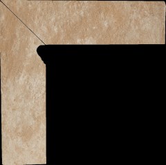 Paradyz Ilario Beige Cokol Lewy lábazati elem 8,1 x 30