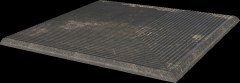 Paradyz Scandiano Brown Stopnica Narozna lépcsőlap 30 x 30
