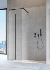 Radaway Modo New Black II 110 Walk-in zuhanyfal