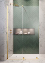 Radaway Furo Gold Walk-in 110 bal Walk-in zuhanyfal