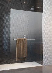 Radaway Modo New II 105 Walk-in zuhanyfal törölközőtartóval