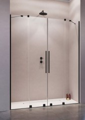 Radaway Furo Black DWD 200 zuhanyajtó