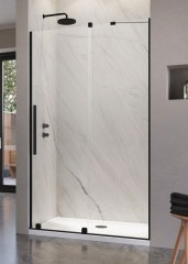 Radaway Furo Black DWJ 100 jobb fekete zuhanyajtó