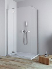 Radaway Fuenta New KDJ 80 B átlátszó szögletes zuhanykabin
