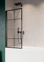 Radaway Nes Black PNJ I 90 J Factory kádparaván