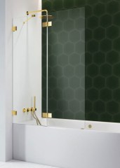 Radaway Essenza Pro Gold PND II 140 B arany kádparaván