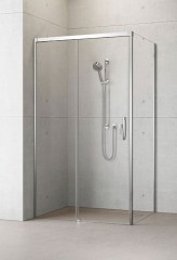 Radaway Idea KDJ 150 B átlátszó szögletes zuhanykabin