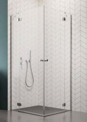 Radaway Torrenta KDD 100Bx80J átlátszó szögletes zuhanykabin