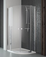 Radaway zuhanykabin Radaway Eos II PDD 100 J átlátszó