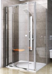 Ravak zuhanykabin Ravak Pivot PPS-90 szatén transparent