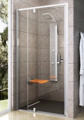 Ravak zuhanyajtó Ravak Pivot PDOP2-110 fehér/fehér transparent
