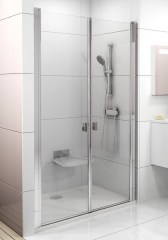 Ravak zuhanyajtó Ravak Chrome CSDL2-120 fehér transparent