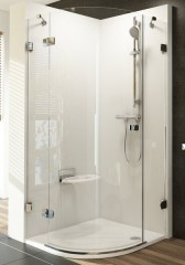 Ravak zuhanykabin Ravak Brilliant BSKK3-80 jobb fényes transparent