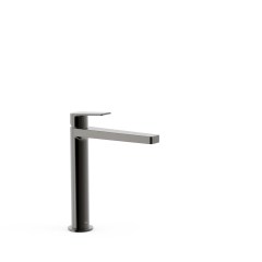 Tres Project-Tres egykaros, magasított mosdó csaptelep metallic black 21120301KM