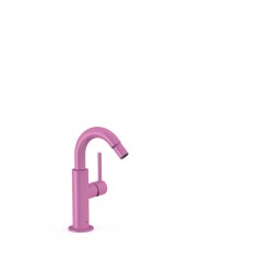 Tres Study Exclusive egykaros bidé csaptelep leresztő nélkül, fuchsia  26222402TFU