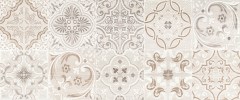 Valore Streams White Decor Patchwork dekorcsempe 25 x 60 cm