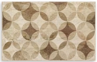 Valore Travertino Circle dekorcsempe 25 x 40 cm