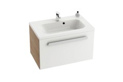 Ravak Chrome SD 700 szekrény mosdó alá cappucino/fehér 