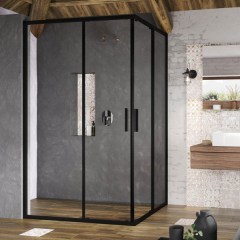 Ravak Blix Slim BLSRV2K 90 zuhanykabin ( króm + Transparent ) 