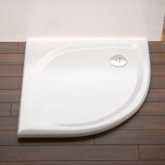 Ravak Elipso Pro Flat 90 zuhanytálca fehér 
